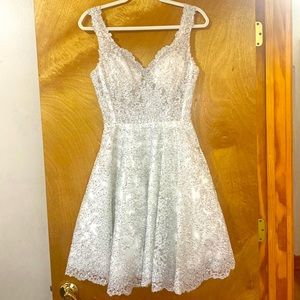 Camille lavie homecoming lace short  dress